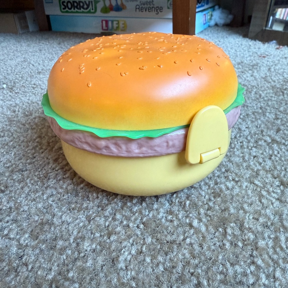 Burger Shaped Lunch Box
